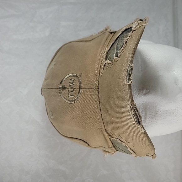 Head To Toe Camo StrapBack Hat Tan - Picture 1 of 9